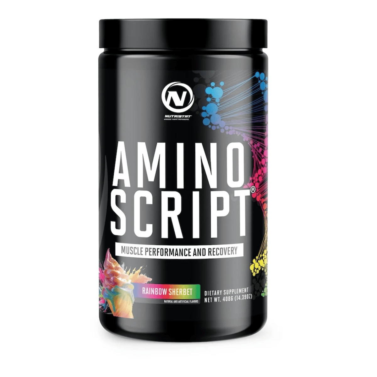 Nutristat Amino Script, Rainbow Sherbert flavor