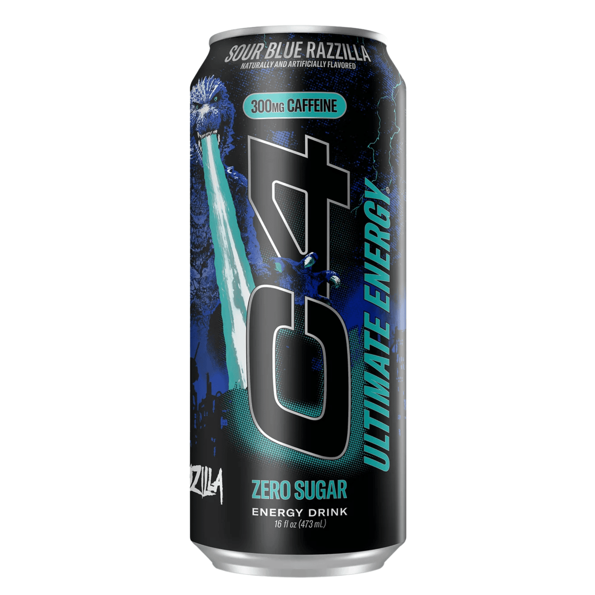 C4 Ultimate Energy®, 12ct size, Sour Blue Razzilla flavor