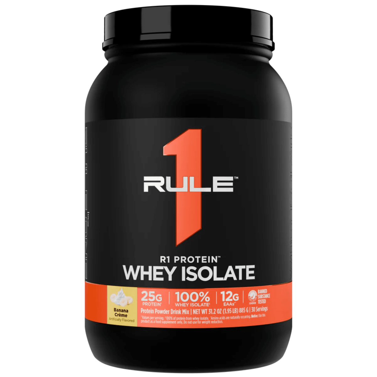 Rule One R1 Protein, 2lb size, Frozen Banana flavor