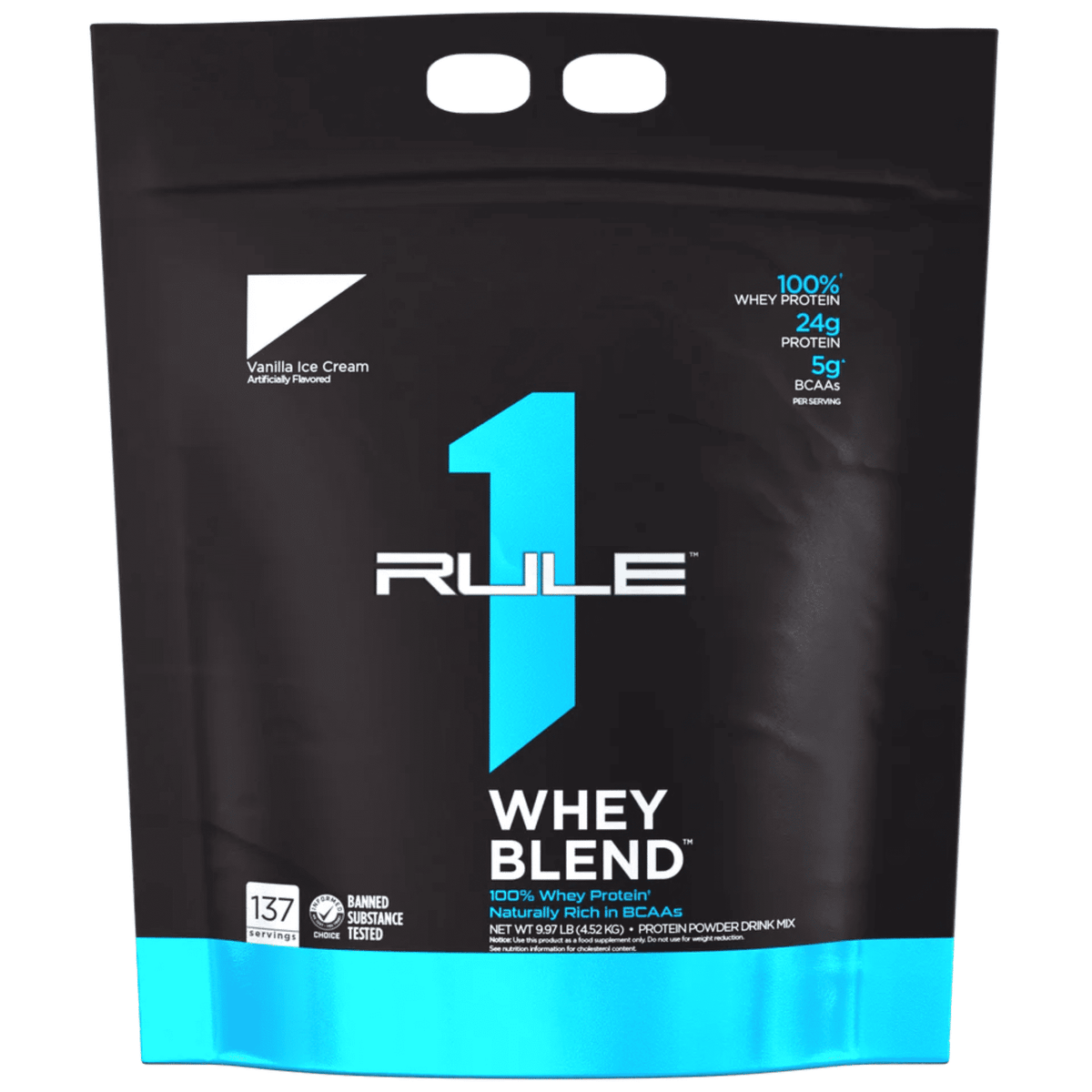 Rule One R1 Whey Blend — Isolate-Led Blend, Informed Choice Certified