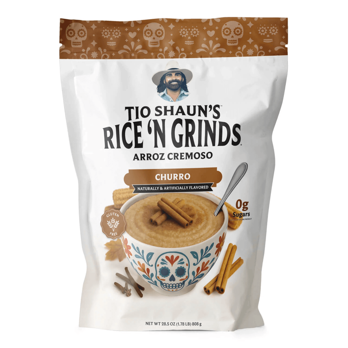 Pride Foods El Especial del TioShaun carbohydrate powder, Churro flavor