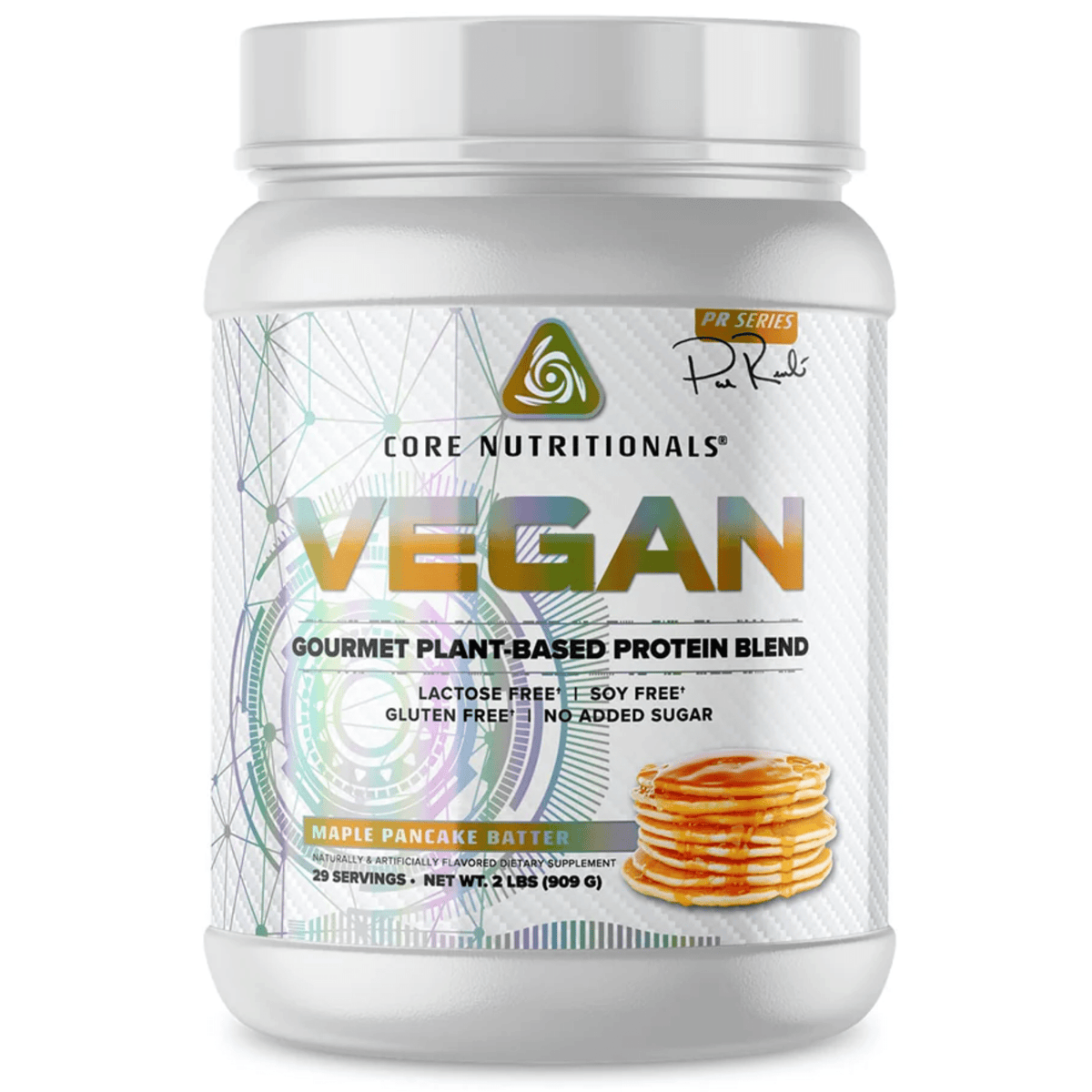 Core Nutritionals VEGAN protein powder, Maple Pancake Batter flavor