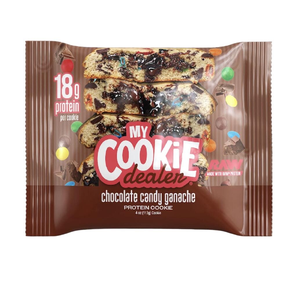 My Cookie Dealer Protein Cookie, 12ct size, Candy Ganache flavor