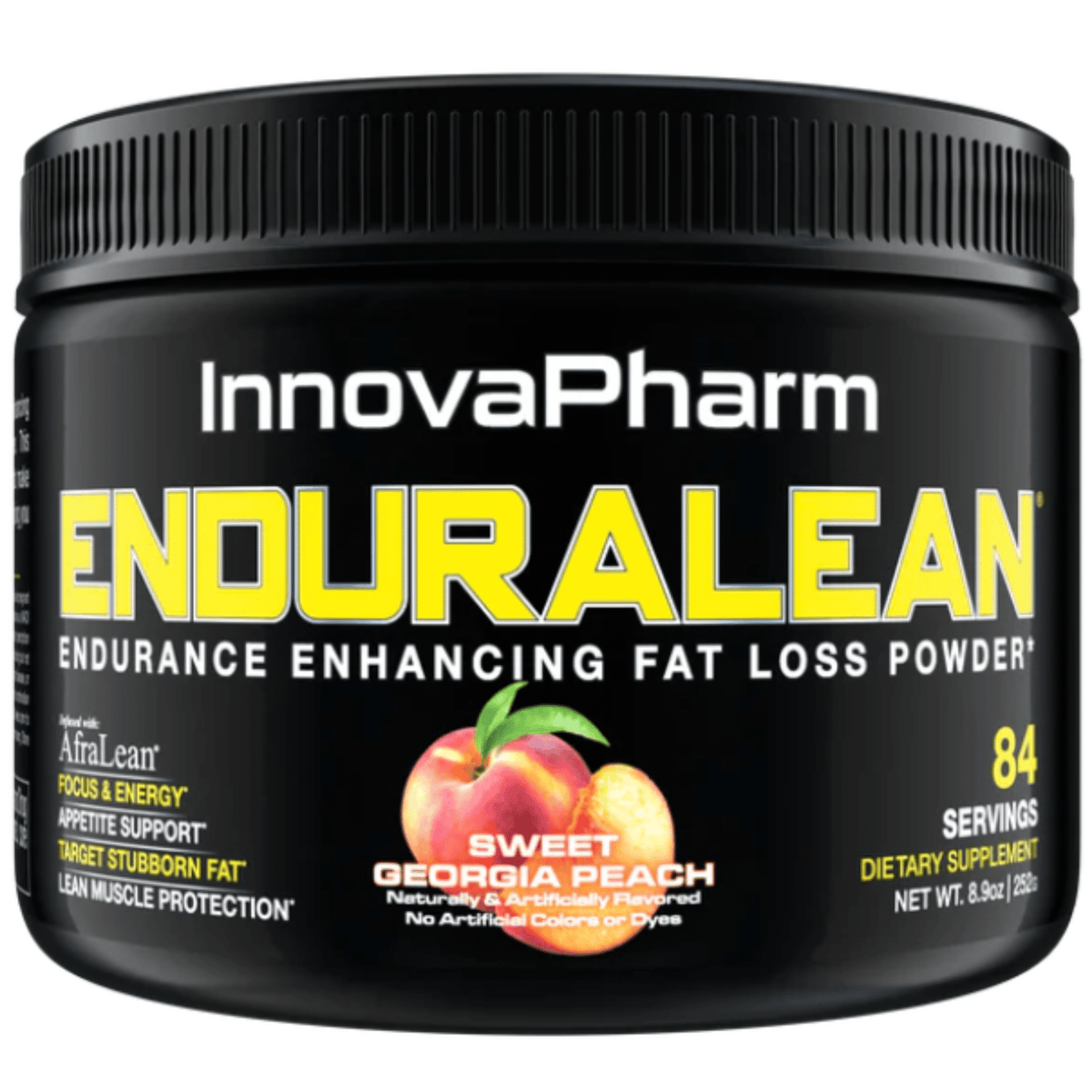 Innova Pharm Enduralean fat burner, 84 sv size, Sweet Georgia Peach flavor