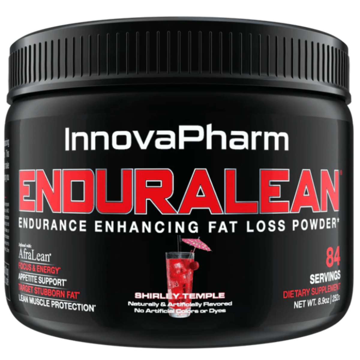 Innova Pharm Enduralean fat burner, 84 sv size, Shirley Temple flavor