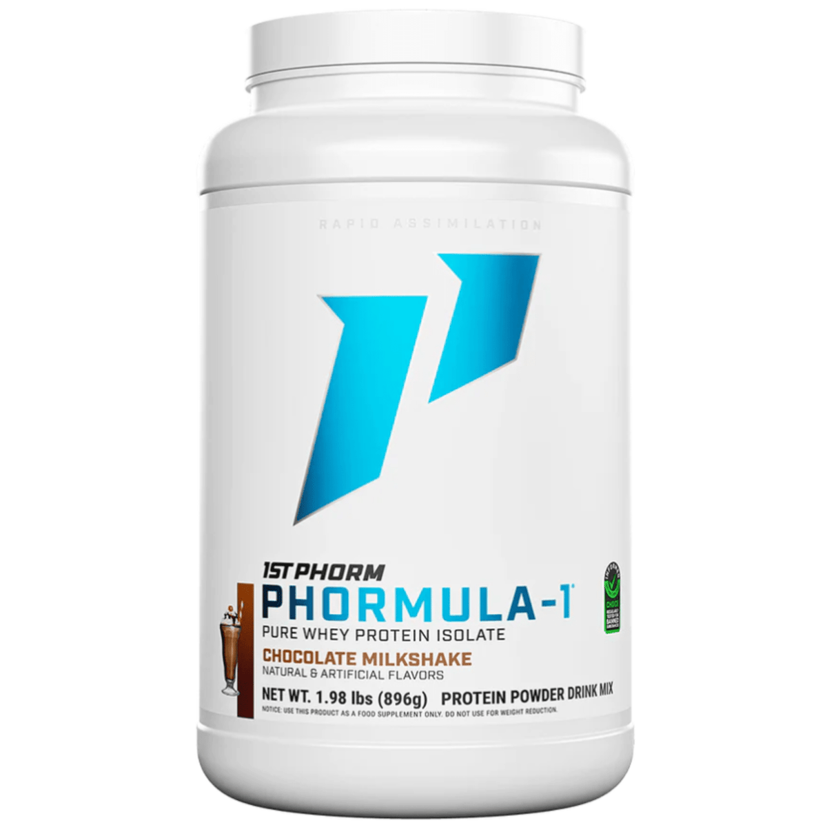 1st Phorm Phormula 1 protein powder, Chocolate Milkshake flavor