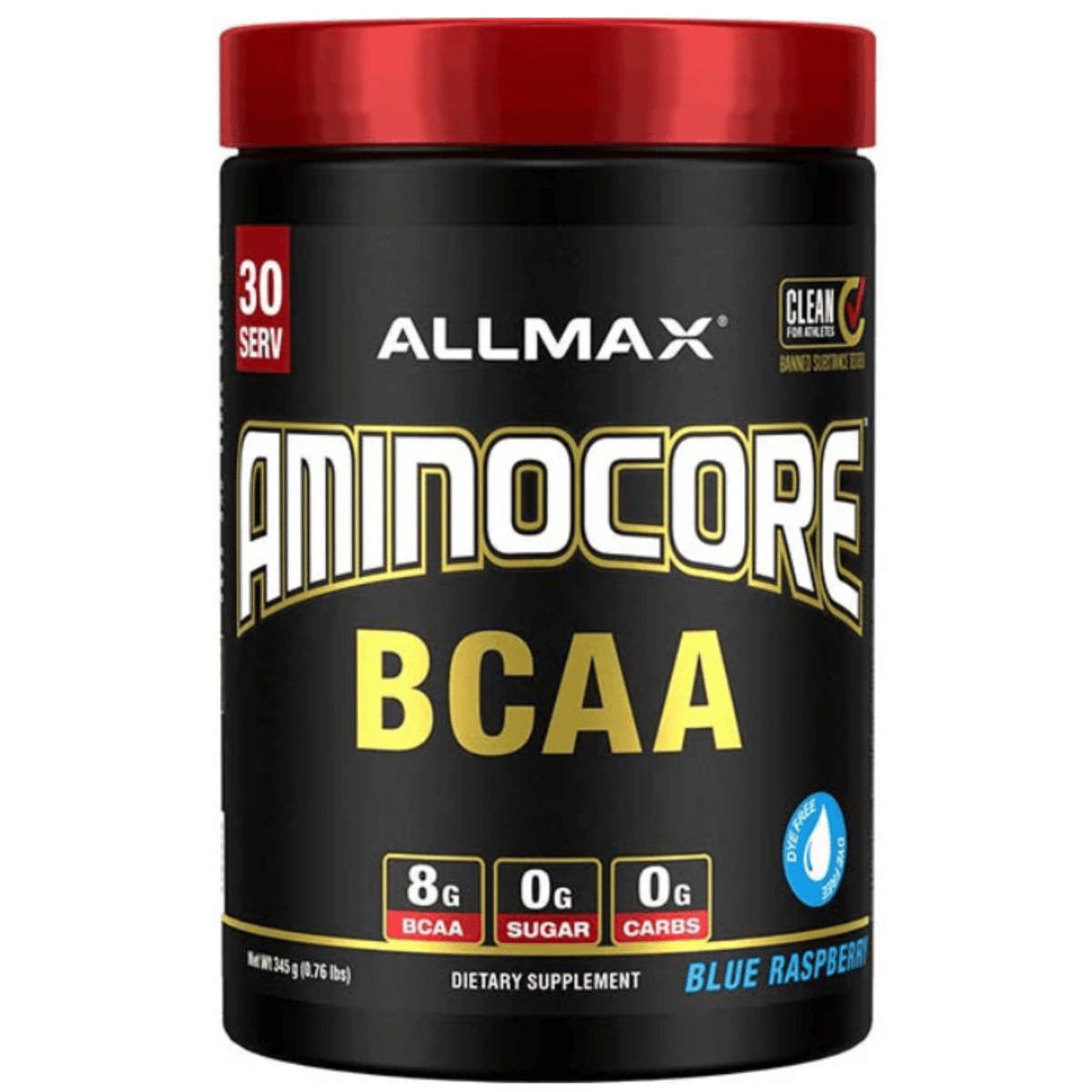 Allmax AminoCore, front of container