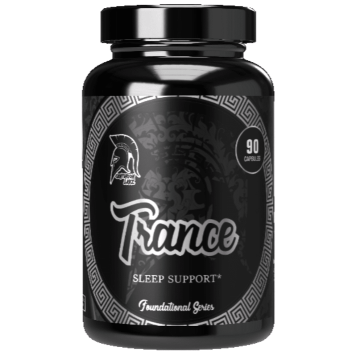 Centurion Labz Warrior Trance sleep supplement, front of container