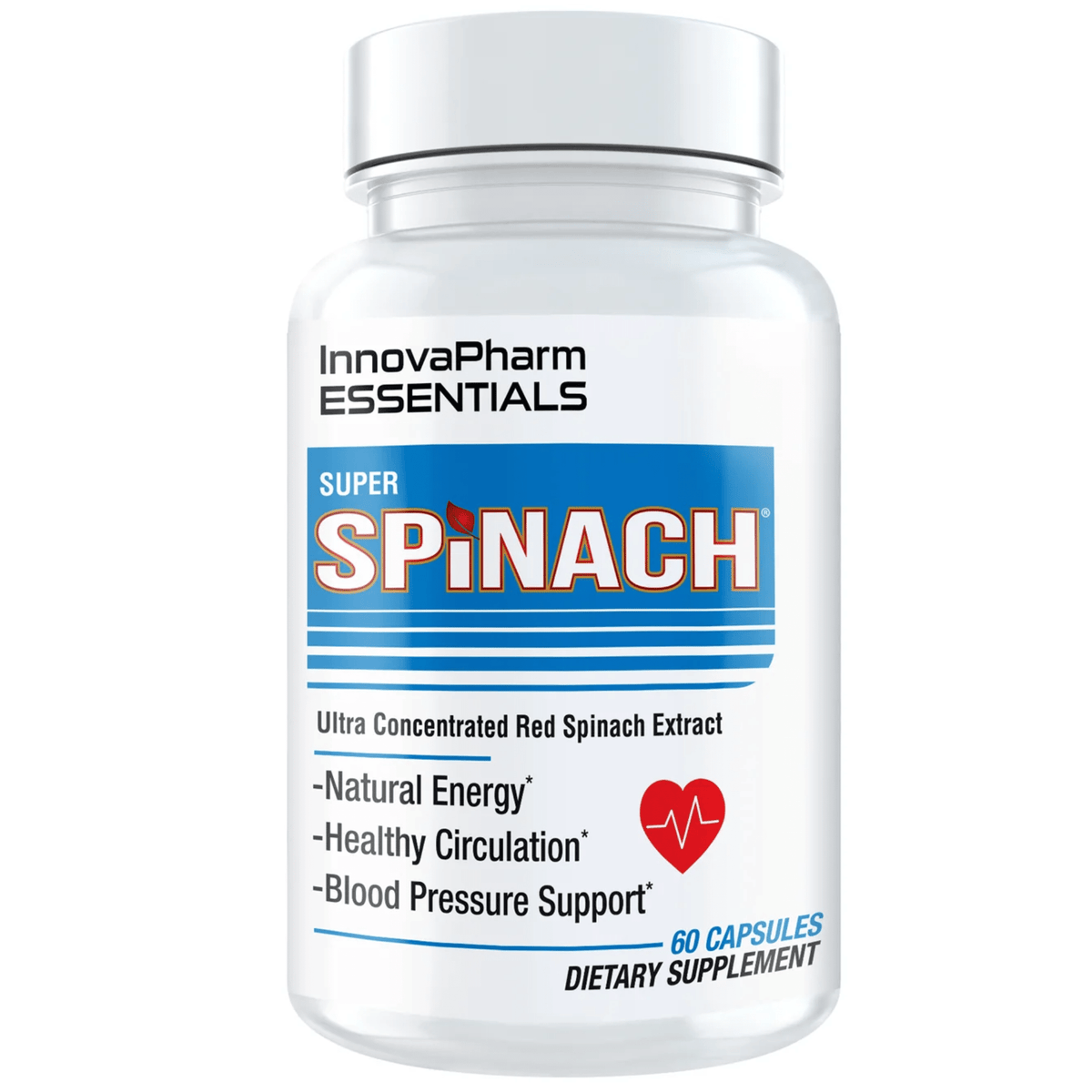 InnovaPharm Super Spinach Caps, front of container