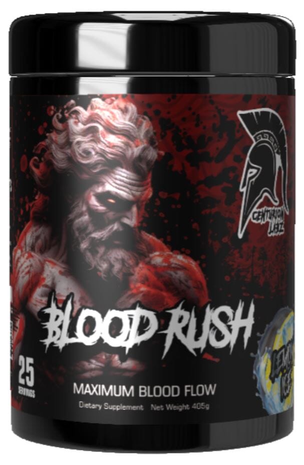 Centurion Labz stim-free pump powder, Lemon Ice flavor