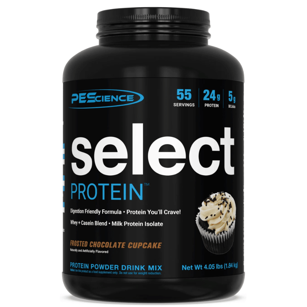 PES Select protein powder, 4lb size, Chocolate Cupcake flavor