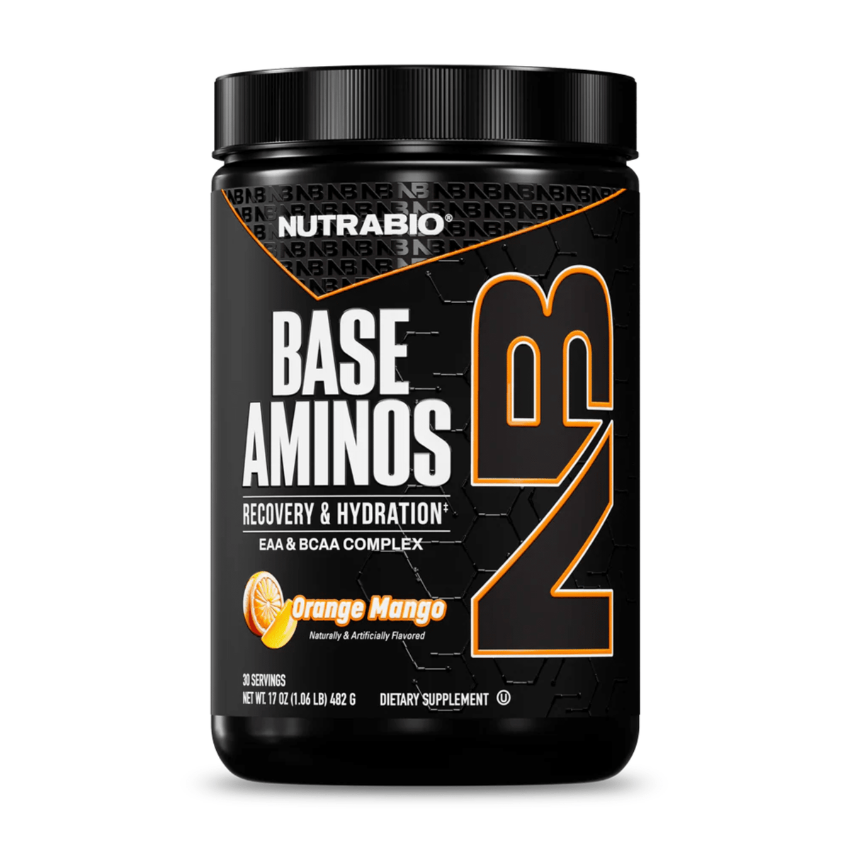 Nutra Bio Base Aminos, Orange Mango flavor