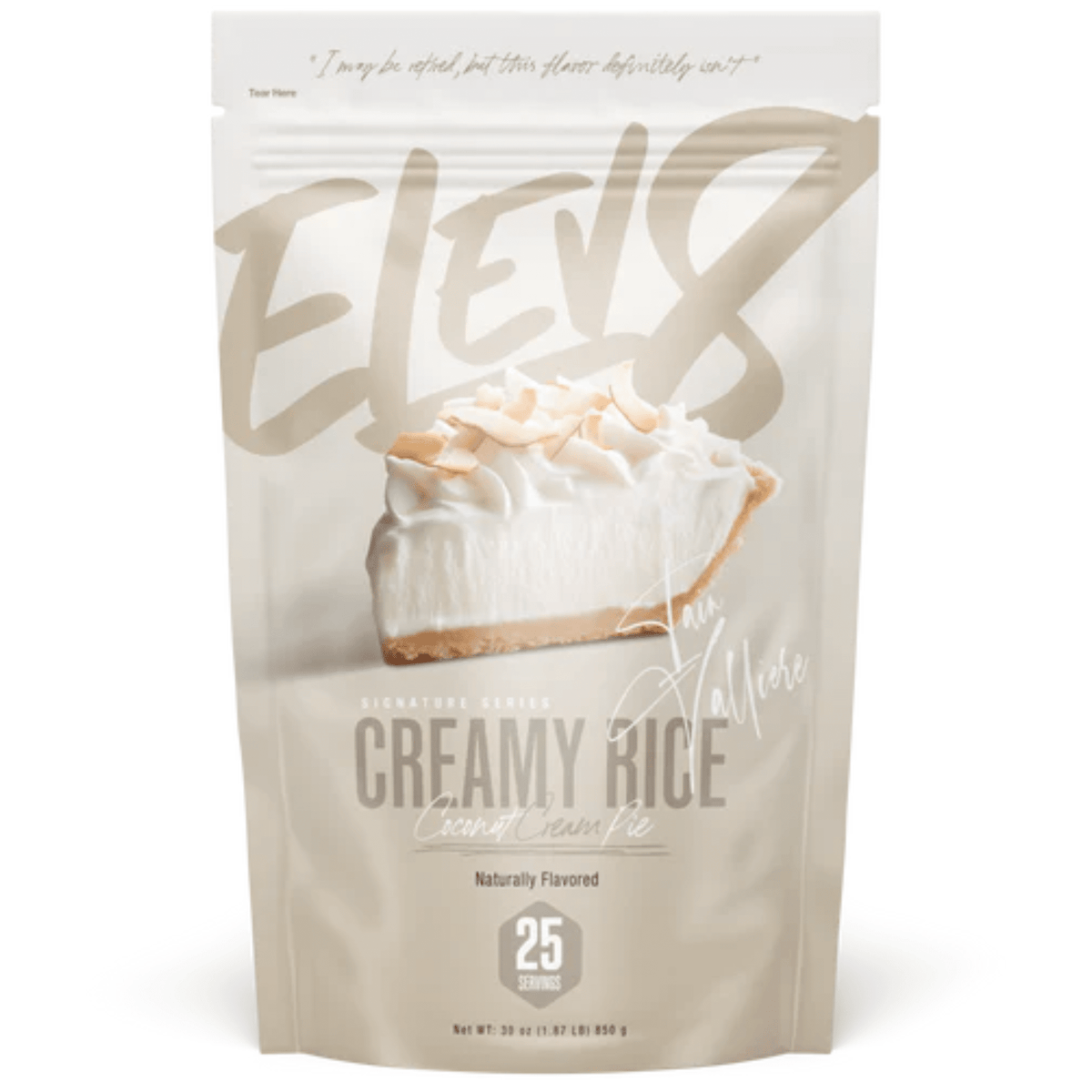 Elev8 Foods Creamy Rice carbohydrate powder, Coconut Cream Pie flavor