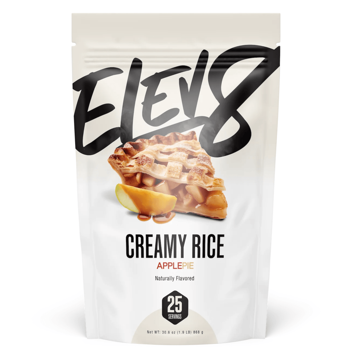 Elev8 Foods Creamy Rice carbohydrate powder, Apple Pie flavor