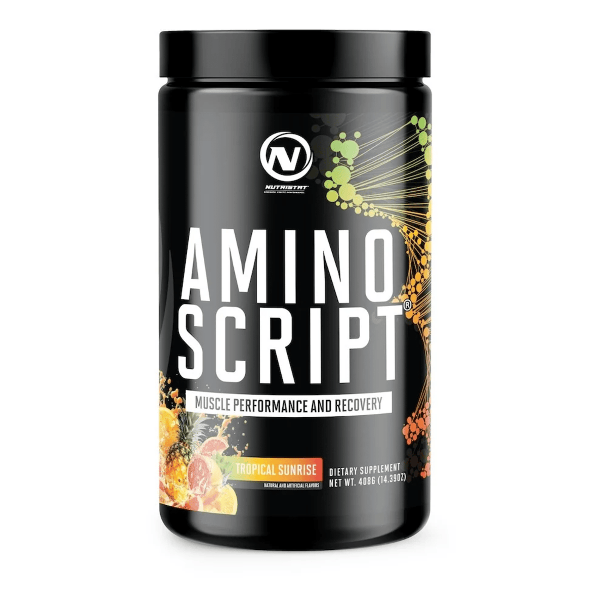 Nutristat Amino Script, Tropical Sunrise flavor
