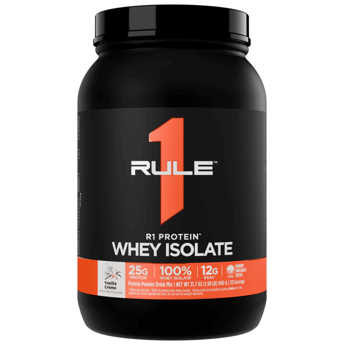Rule One R1 Protein, 2lb size, Vanilla flavor
