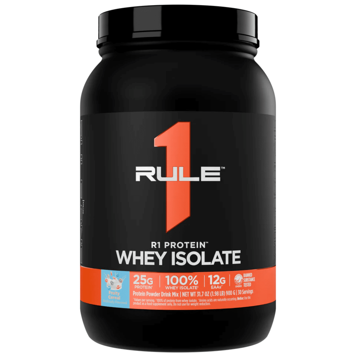 Rule One R1 Protein, 2lb size, Fruity Cereal flavor