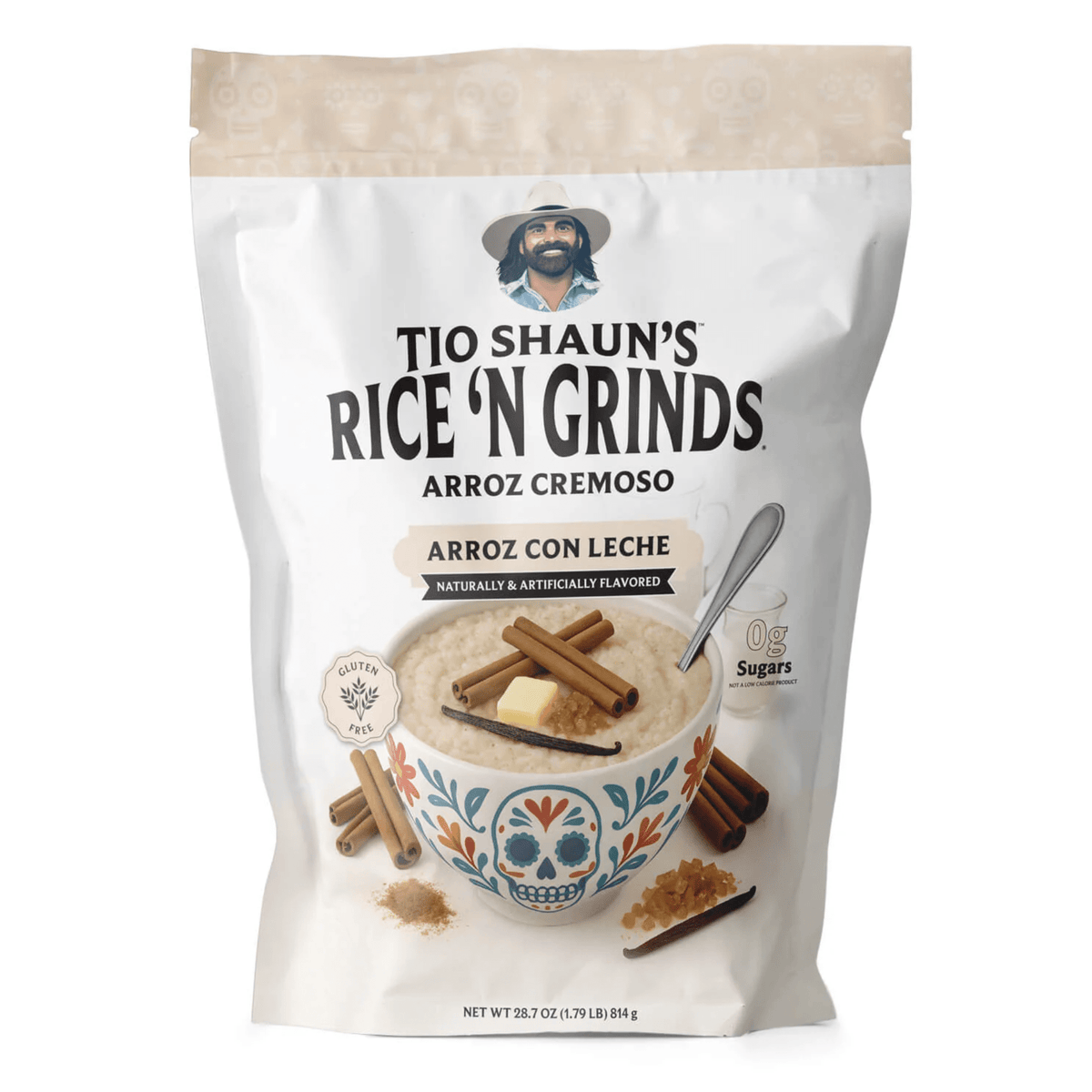 Pride Foods El Especial del TioShaun carbohydrate powder, front of container