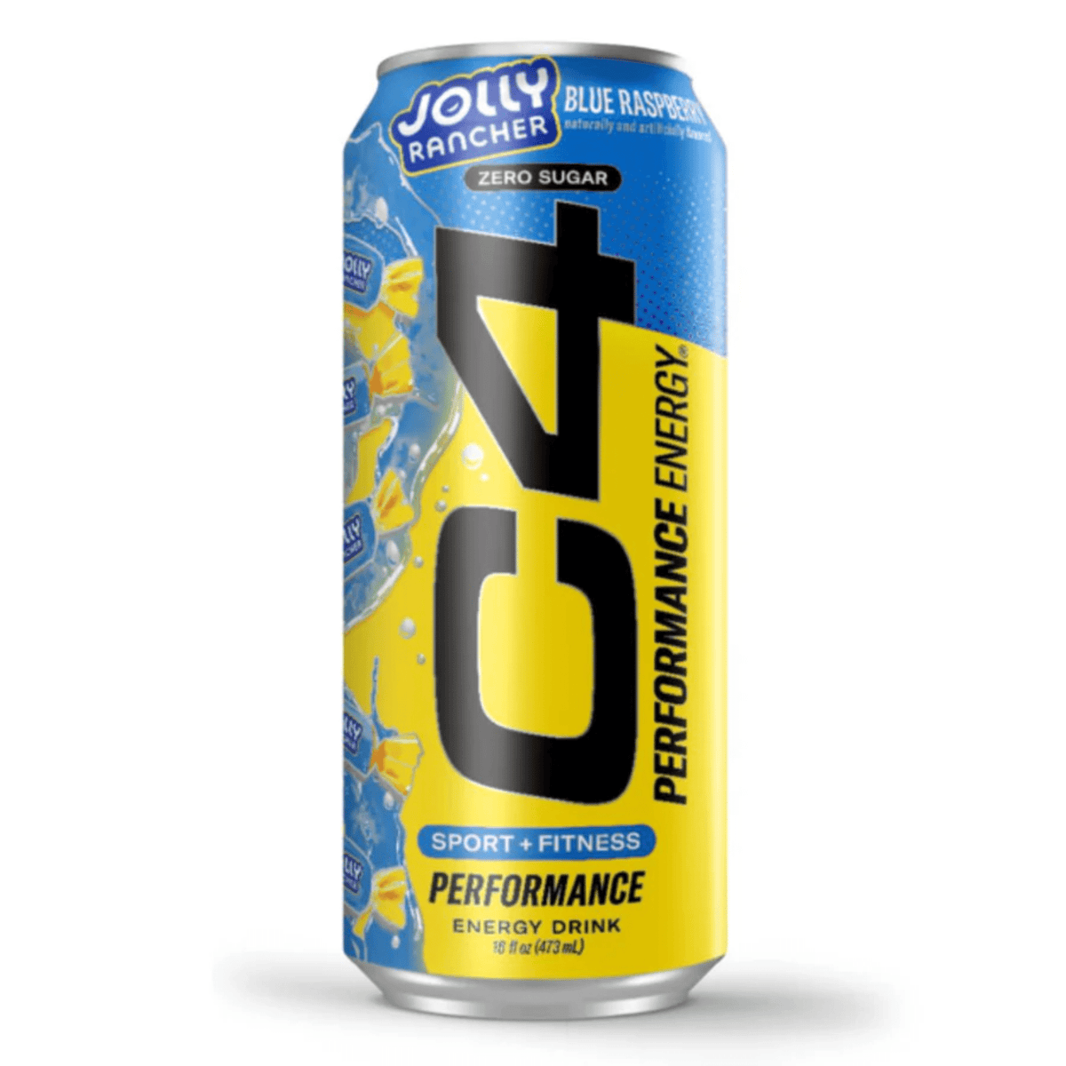 C4 Energy, 12ct size, Jolly Rancher - Blue Raspberry flavor