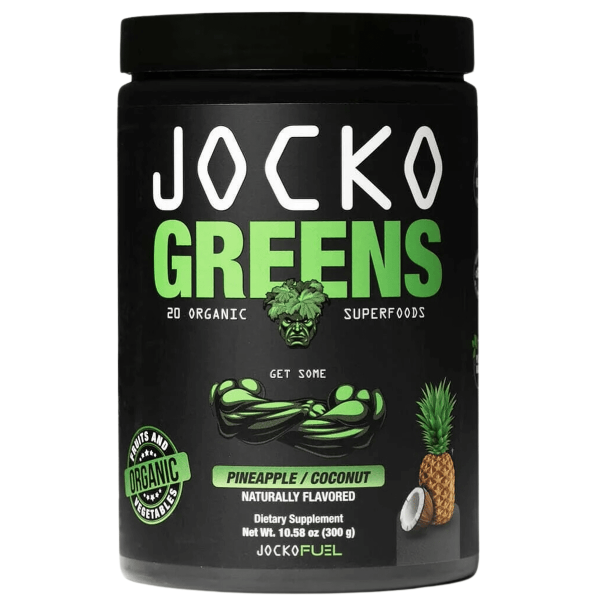 Jocko Greens supplement, front of container