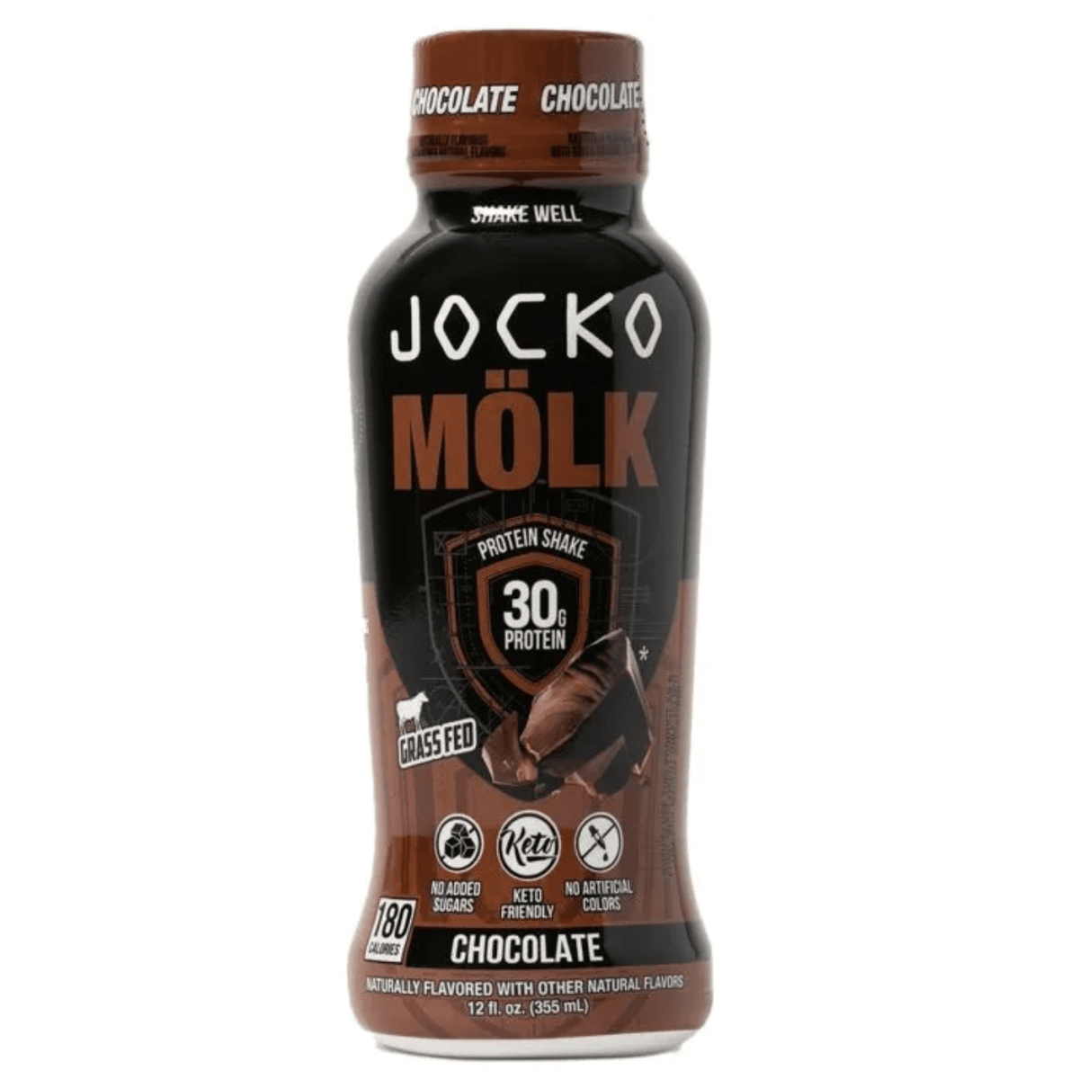 Jocko MÖLK Protein Shake, Single size, Chocolate flavor