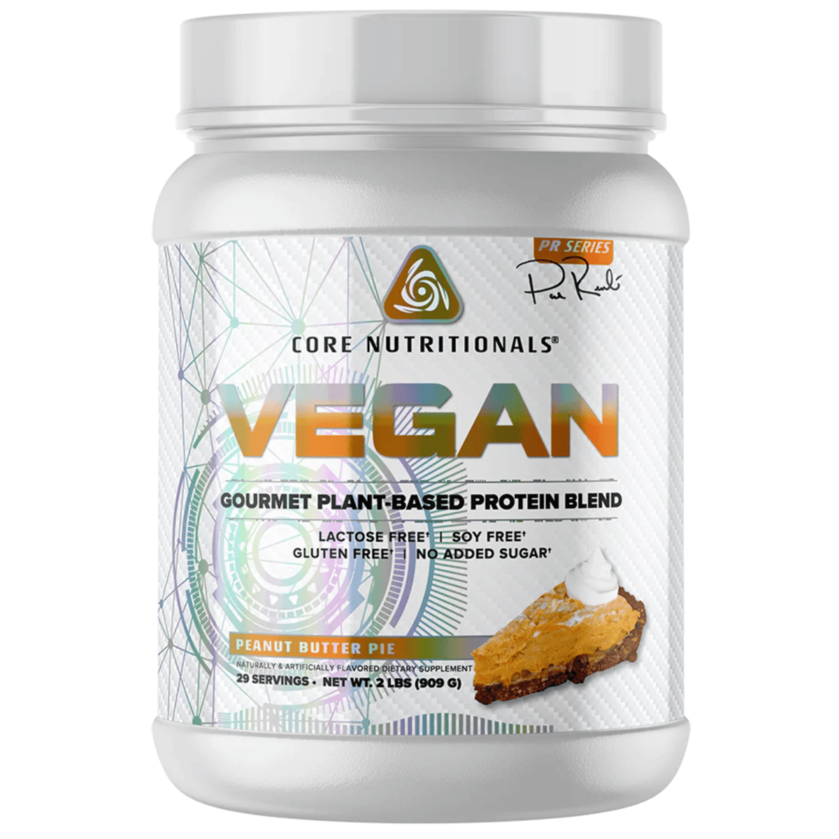 Core Nutritionals VEGAN protein powder, Peanut Butter Pie flavor
