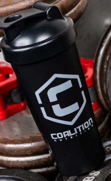 Coalition Nutrition Big C Shaker apparel, Black colorway
