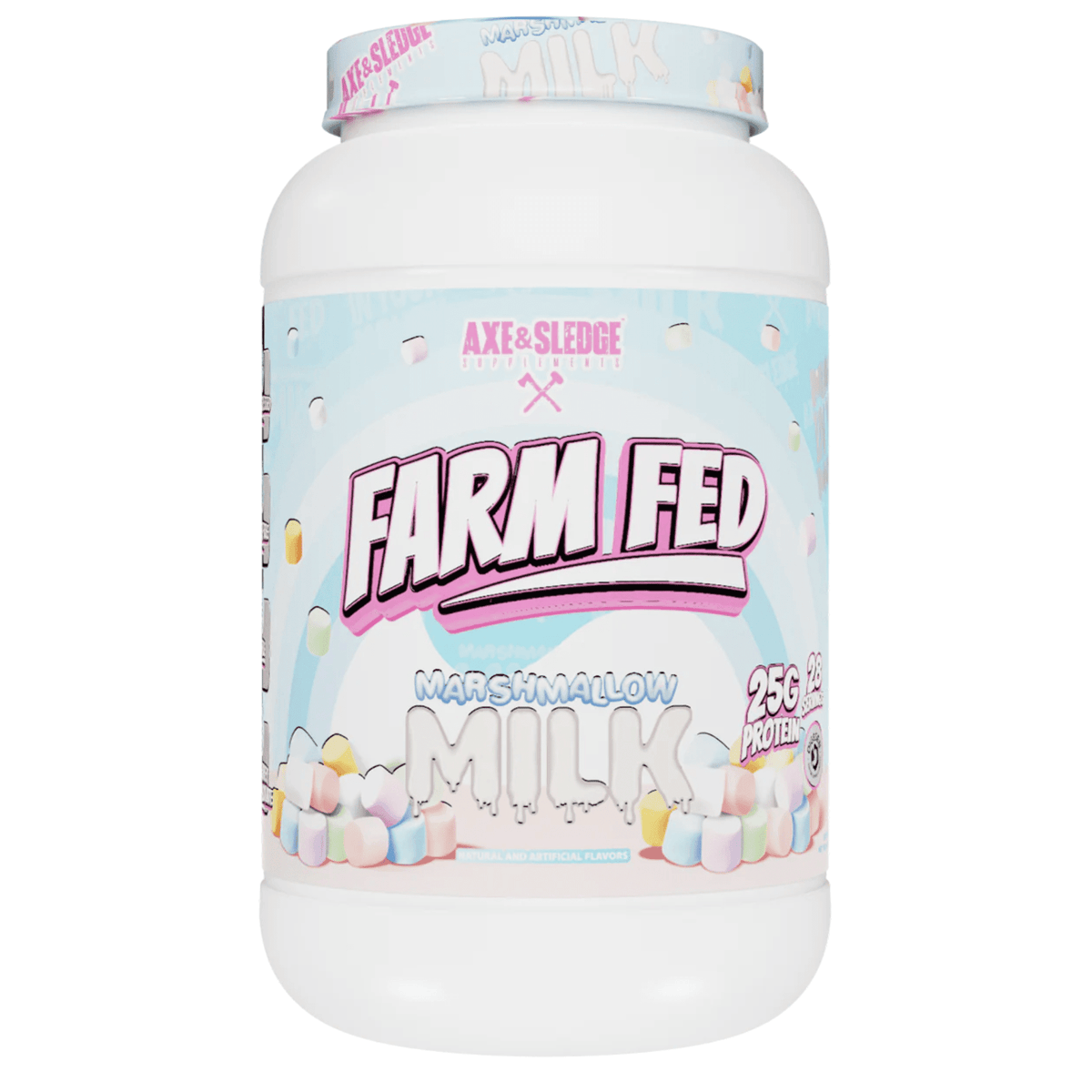 Axe & Sledge Farm Fed supplement facts panel