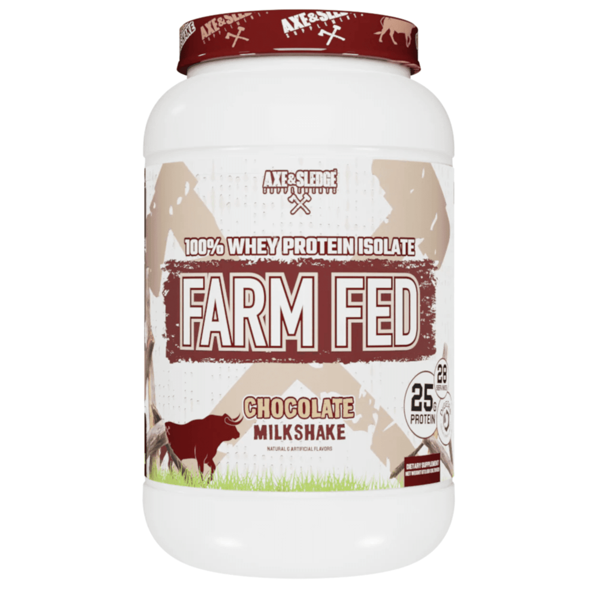 Axe & Sledge Farm Fed supplement facts panel