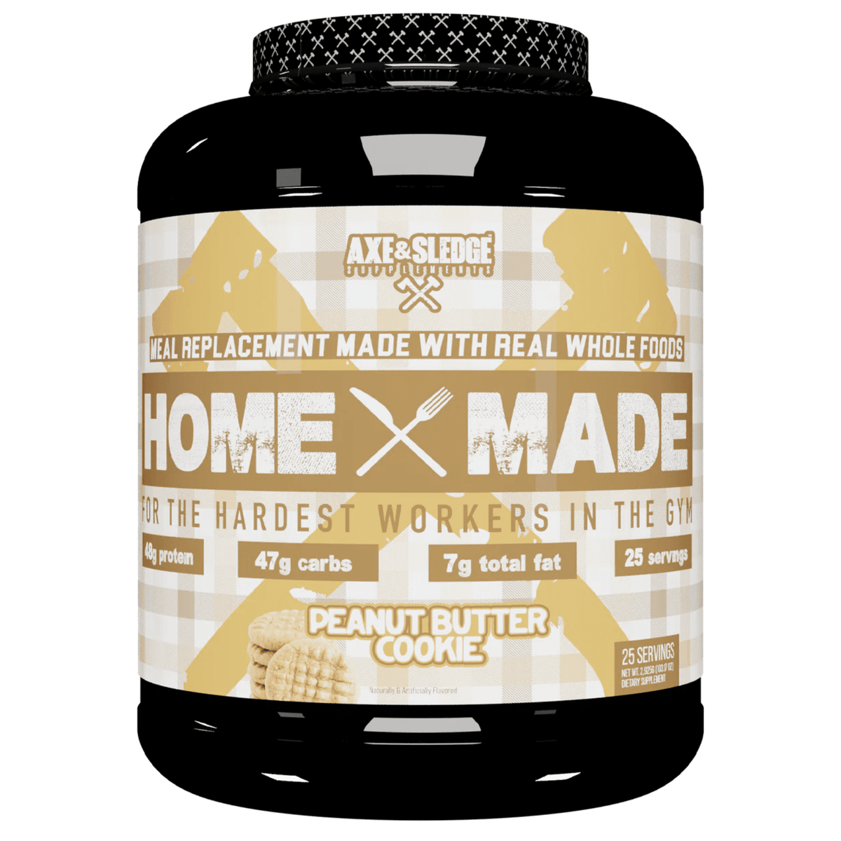 Axe & Sledge Home Made MRP supplement facts panel