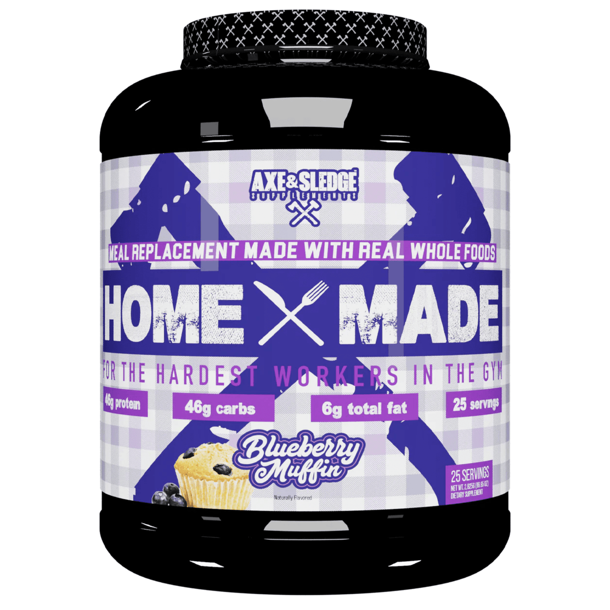 Axe & Sledge Home Made MRP supplement facts panel