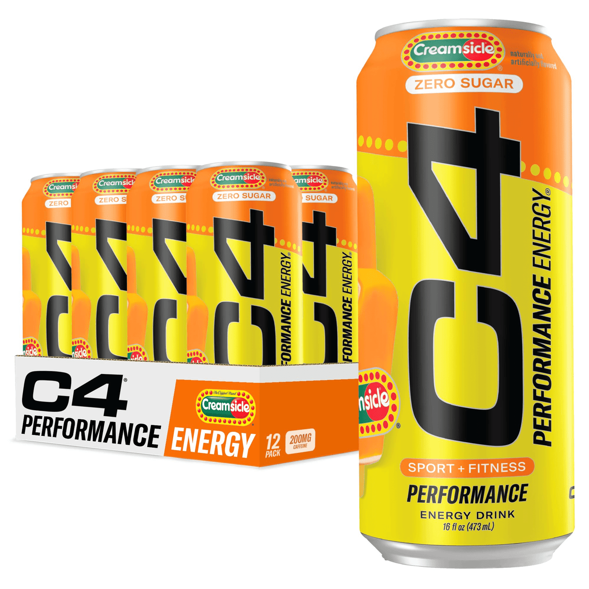 Cellucor C4 Energy supplement facts panel