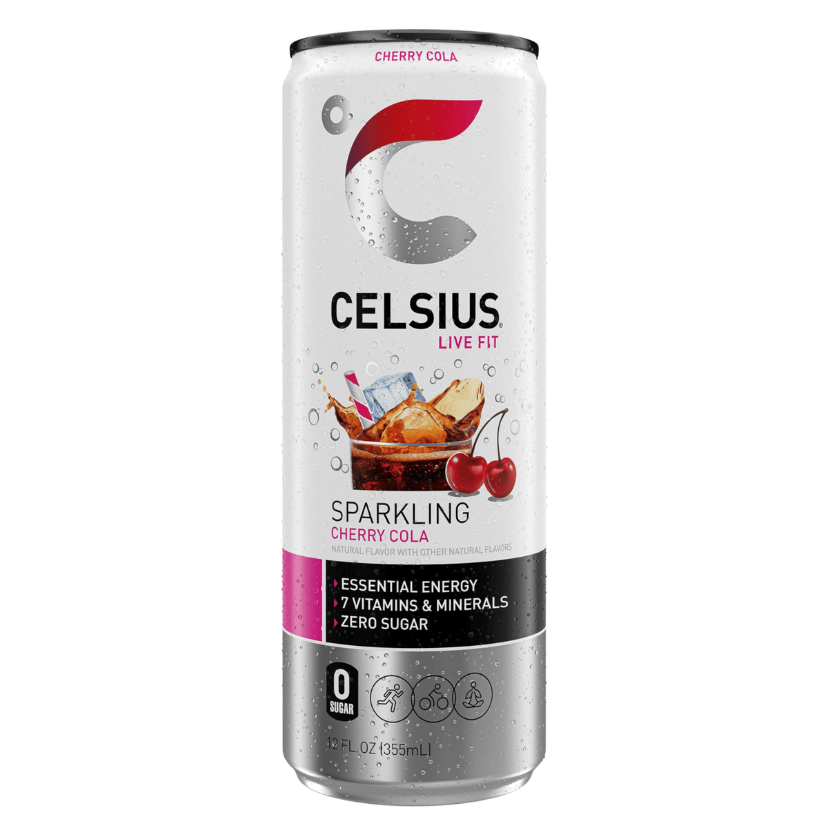 Celsius Energy supplement facts panel