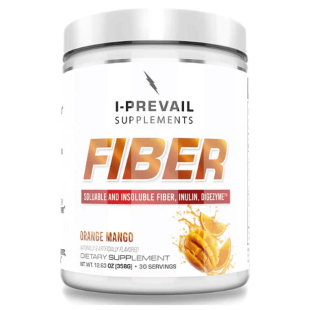 I Prevail Supplements Fiber, Orange Mango flavor