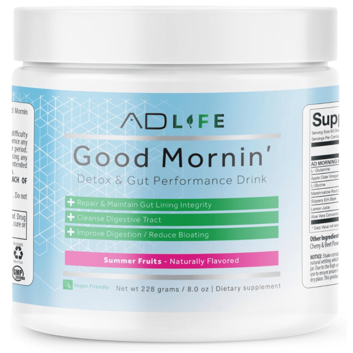 Project AD Good Morning supplement, Summer Fruits flavor