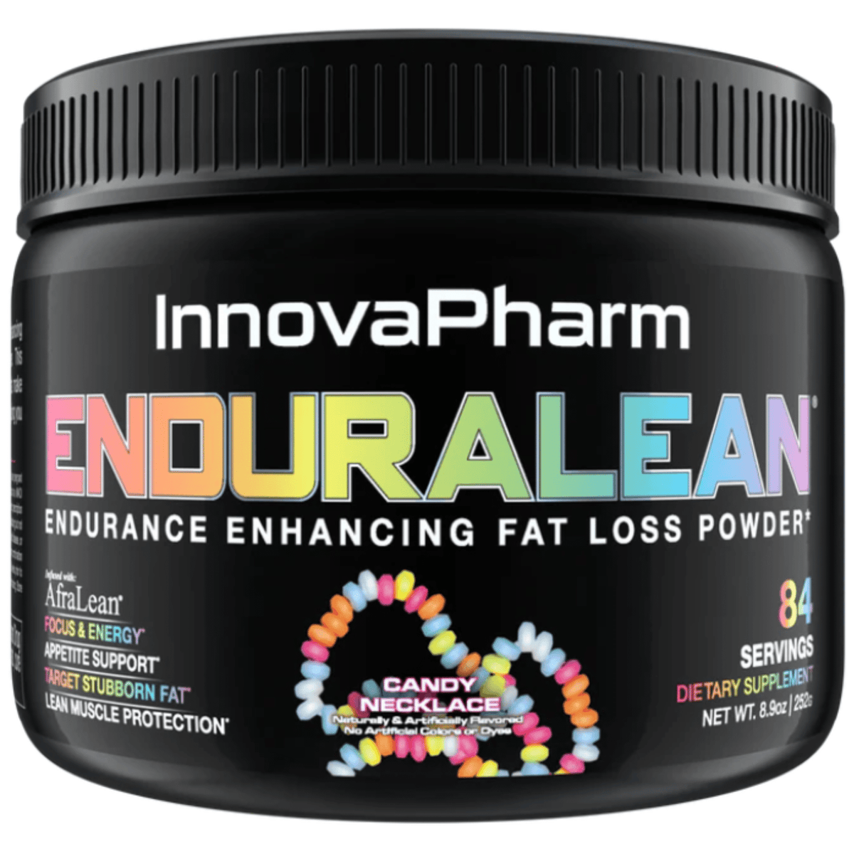 Innova Pharm Enduralean fat burner, 84 sv size, Candy Necklace flavor
