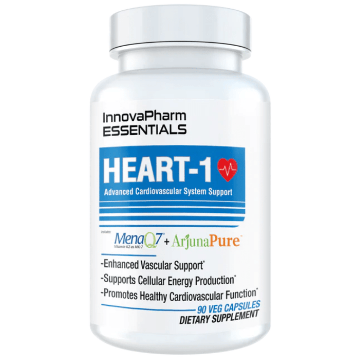 InnovaPharm Heart 1 supplement, front of container