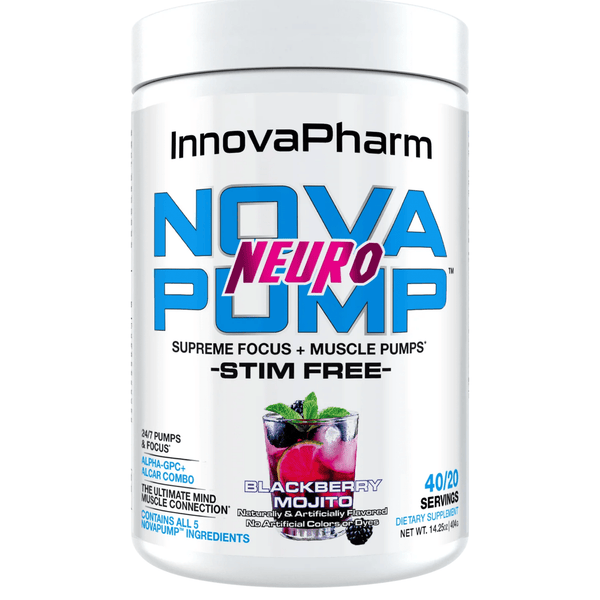 InnovaPharm NovaPump Neuro — 8g Citrulline Malate + 4g GlycerPump, Stim-Free