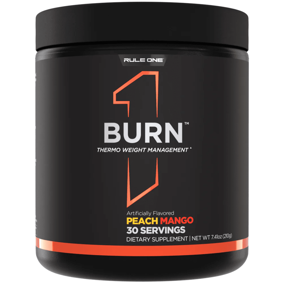 Rule 1 Burn fat burner, Peach Mango flavor
