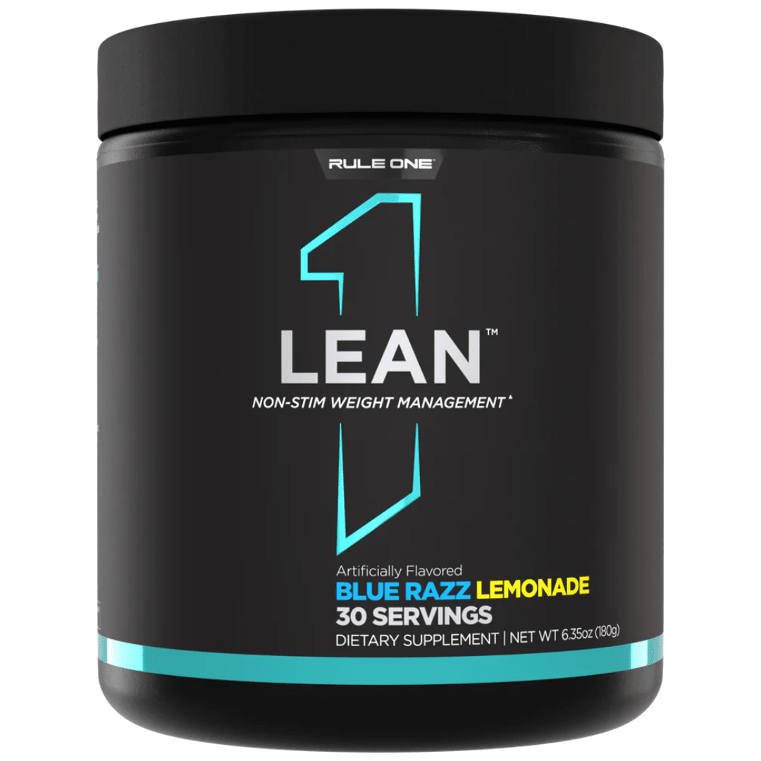 Rule 1 Lean fat burner, Blue Razz Lemonade flavor