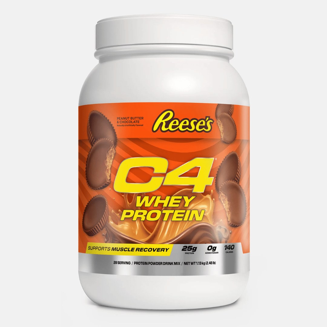 C4 Whey Protein, 28 Serving size, Reeses PB Cup flavor