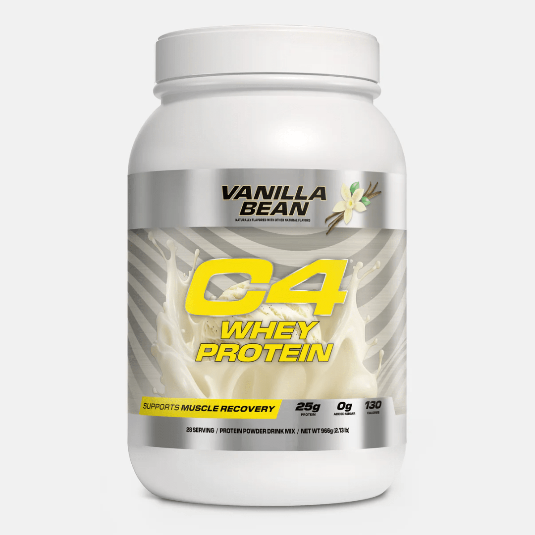 C4 Whey Protein, 28 Serving size, Vanilla flavor