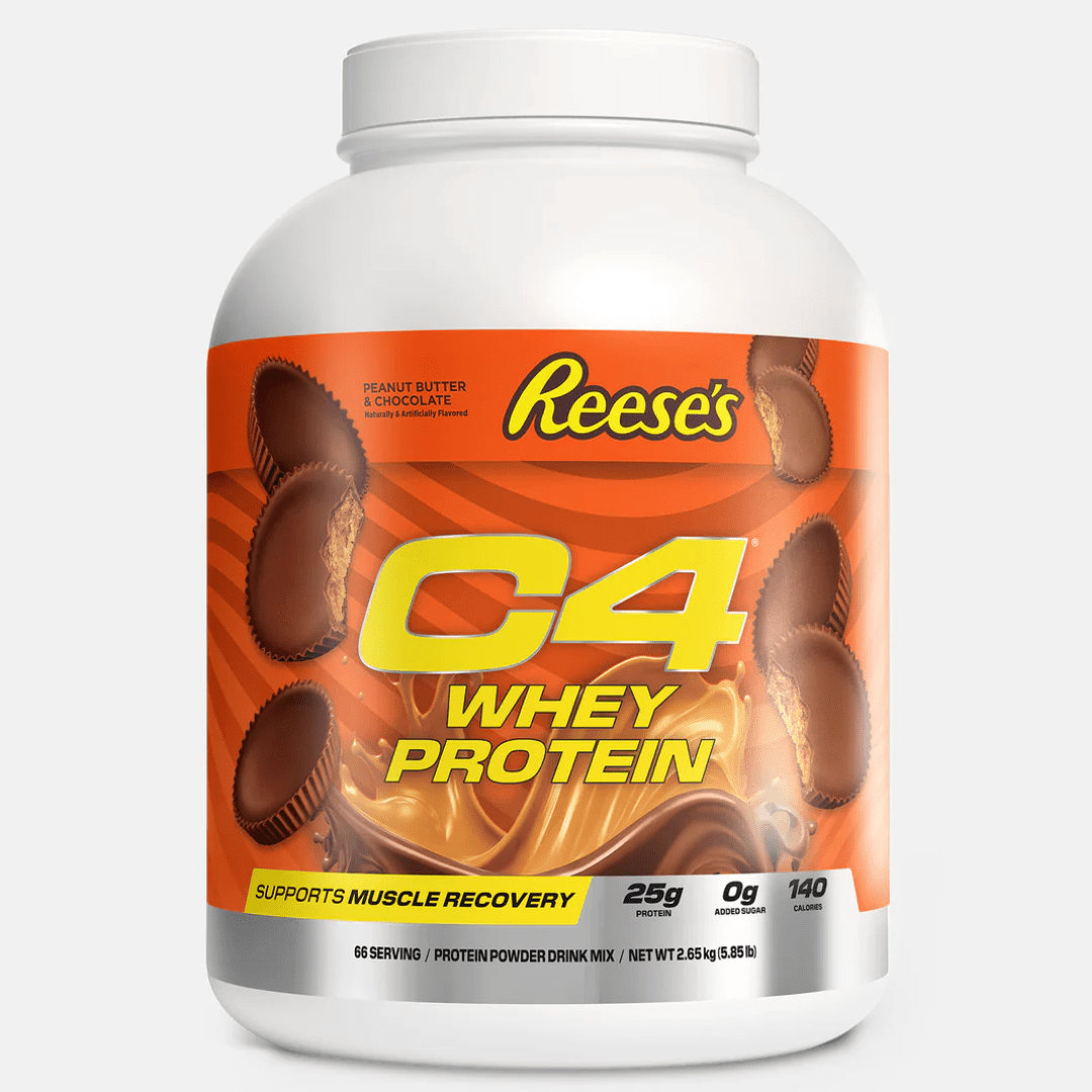 C4 Whey Protein, 66 Serving size, Reeses PB Cup flavor