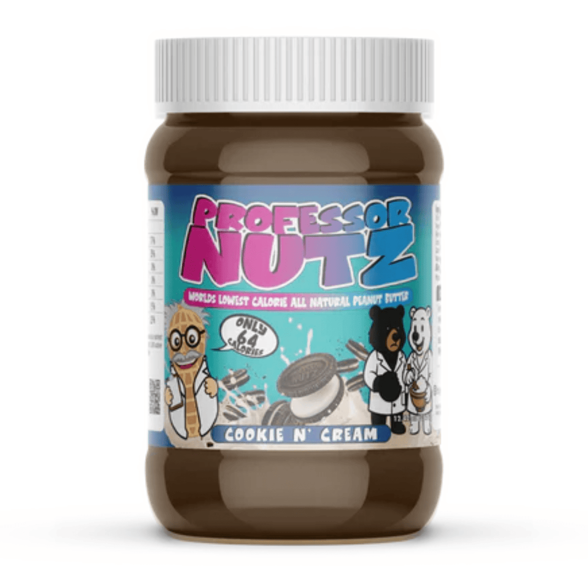 Professor Nutz Peanut Butter protein bar, Cookies N Cream flavor