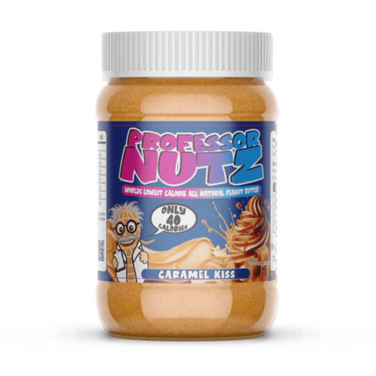 Professor Nutz Peanut Butter protein bar, Caramel Kiss flavor