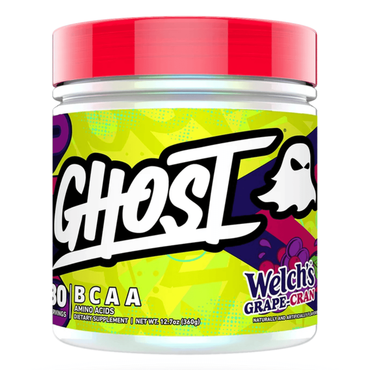 Ghost BCAA Aminos + Hydration, Welch's Grape-Cran flavor