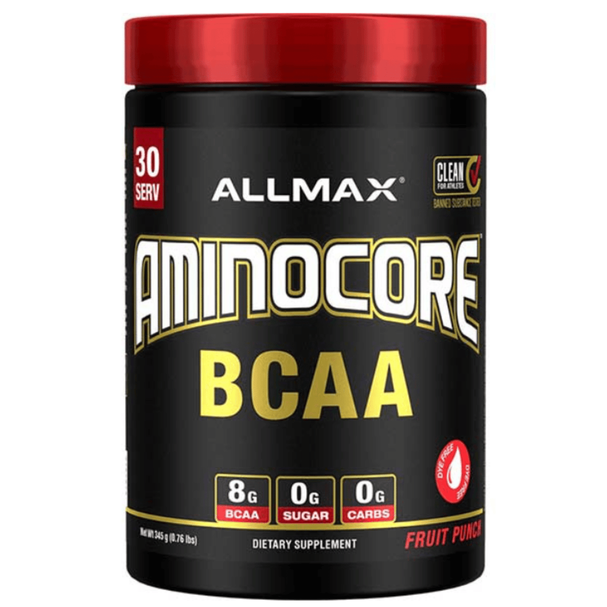 Allmax AminoCore, 30 Serving size, Fruit Punch flavor