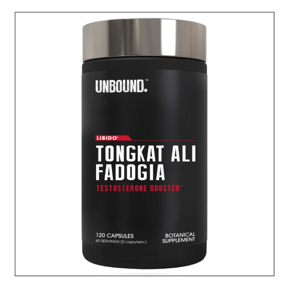 Unbound Supplements Tongkat Ali & Fadogia Agrestis, front of container