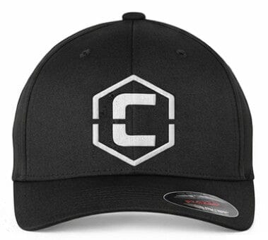 Coalition Nutrition V2 Logo Hat apparel, Black colorway, Small / Medium size