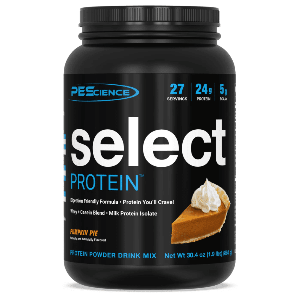 PES Select protein powder, 1.85lb size, Pumpkin Pie flavor